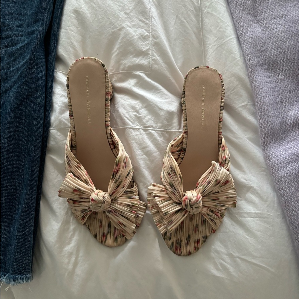 Loeffer randall slip on party heels